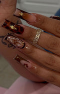 Brown Tortoise Mix & Match | Handmade Press on Nails