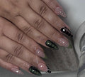 Turtle Green Croc Mix & Match | Handmade Press on Nails