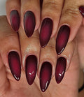 Melting Merlot Aura | Handmade Press on Nails