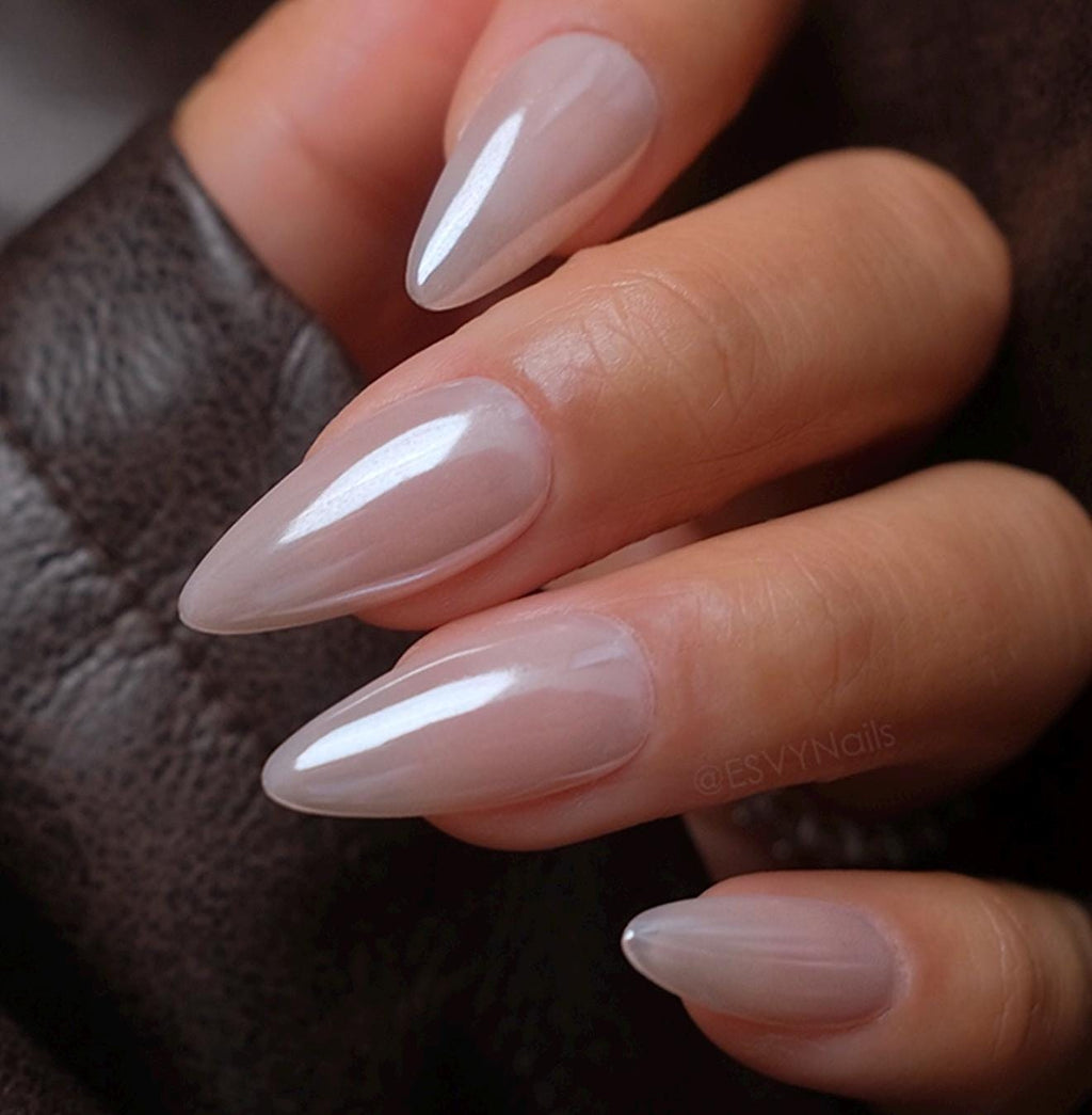Glazed Nude | Handmade Press on Nails