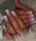 Baby Boomer Ombre | Handmade Press on Nails
