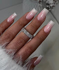 Glazed Baby Boomer | Handmade Press on Nails